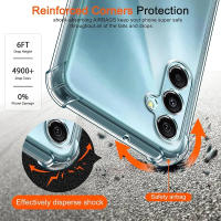 Estuche Transparente De Silicona Suave Y Antigolpes Para Samsung Galaxy S24 S23 S25 FE S22 plus Note 20 Ultra Cubierta Trasera Protectora - details 1