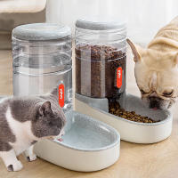 Alimentador Y Dispensador De Agua Automático Para Perros Y Gatos De Gran Capacidad Con Tazón De Alimento Incluido Fuente De Alimentación Por Gravedad - details 11
