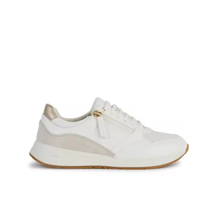 GEOX D36NQB C1002 Zapatillas deportivas mujer 31940 24V DEPORTIVO CORDON Y CREMALLERA OFF WHITE - 1