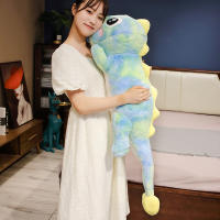 Muñeco De Peluche Grande Dinosaurio Suave Para Cama Cojín Animal Completo Regalo De Navidad O Cumpleaños Para Niñas Edad Recomendada 3-18 Años - details 6