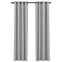 Cortina Opaca Alada Collection Mommata 140x260 cm de Loneta: Elegancia y Confort Todo el Año - Cortina Opaca Alada de Loneta para un Ambiente Elegante y Acogedor - 140x260 cm - details 1
