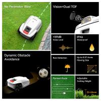 Cortacésped Robótico Goat Bot Unicut H1, cobertura de área grande 1500 m², RTK+VSLAM para mapeo preciso, ancho de corte 24 cm, velocidad rápida 0.45 m/s, capacidad de escalada en pendientes 45°, evitación de obstáculos impulsada por IA, impermeable IPX6 - details 1