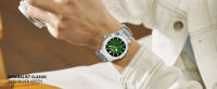 Reloj De Cuarzo Para Hombre Lujo Nueva 2025 Reloj Deportivo De Acero Inoxidable 30M Impermeable Con Fecha Y Cronógrafo Reloj De Mano Luminosa Resistente Al Choque Para Regalo - details 3
