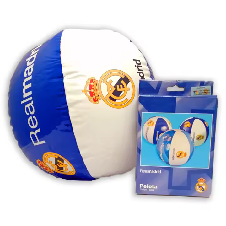 Pelota Real Madrid Oficial hinchable de playa y piscina para Niños y Mayores para jugar en el agua - 1