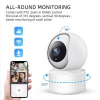 360 ° Cámara de Vigilancia WiFi Interior para Mascotas, AI Detección Humana, 3K 3MP Cámara de Vigilancia WiFi Interior con Sirena,Audio Bidireccional,Visión Nocturna - details 0