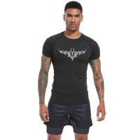 Camiseta De Compresión Anime Para Hombres Estampado Transpirable Fitness Deporte Secado Rápido Guardia De Rostro Para Gimnasio Equitación Tops Casual - details 6