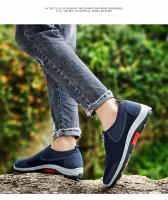Zapatillas De Verano Para Hombre Ligera Y Transpirable Zapatillas Hombre Casuales Con Cordones Slip-on Loafers Antideslizantes Y Transpirables - details 18