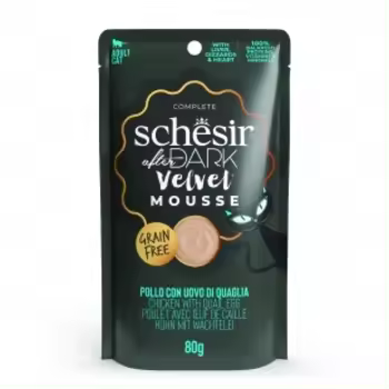 Schesir After Dark Velvet Mousse De Pollo Para Gatos 12x80gr - 1