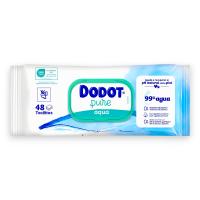 Dodot Toallitas Pure Agua - 99% Agua, 48 Toallitas - DODOT. - details 0