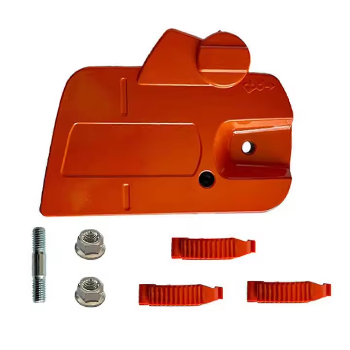 Para Husqvarna 435 Guía Cover Set 536329204 435 435E Placa Lateral Izquierda - 1