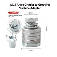Adaptador De Angulo Para Broca M14 M10 Conector Interfaz Polímero De Acero Inoxidable Convertidor De Hilo 1 Pieza Herramienta Eléctrica - details 3