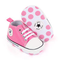 Nuevos Zapatos Para Bebé Niños Y Niñas Zapatillas Casuales De Lona Clásica Primera Caminadora Niño Niña Suave Antideslizante D2486 - details 4