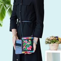 Bolso Bandolera De Estilo Étnico Vintage Para Mujer Con Bordado Pequeño Monedero Y Bolsillo Para Teléfono Móvil De 6.1 Pulgadas - details 4