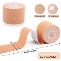 Cinta De Kinesiología Elástica 5cm X 5m Roll Uncut Hipoalergénica Y Impermeable Para Alivio Del Dolor Muscular Deporte Y Fitness - details 5