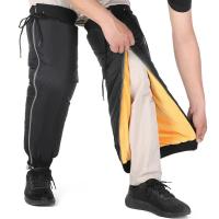 Protector De Rodilla Para Motocicleta Invierno Impermeable Talla Unica Almohadilla De Piel De Oveja Gruesa Y Calefactor De Pierna Ciclismo - details 1