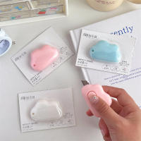 Cuchillo De Arte Mini Nube Kawaii 1 Pieza Corte De Papel Y Artesanía Caja De Envío Cortador De Hojas Recargable Stationery - details 5
