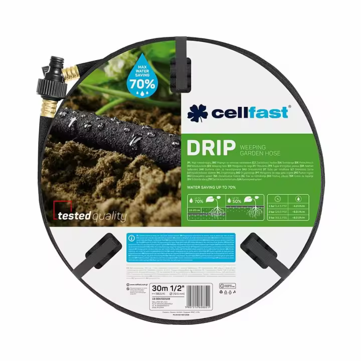 Tubo de goteo Cellfast 30 m Ø 12,5 mm Riego por goteo - 1