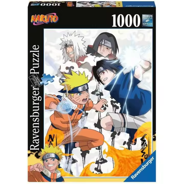 Ravensburger - Puzzle Naruto, Rompecabezas de 1000 Piezas, 70x50 cm + 14 Años - 1