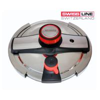 Olla a Presión 8 litros  SWISS LINE Acero inoxidable apertura fácil y segura con válvulas de seguridad. Diámetro 26cm - details 0