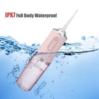 Irrigador Oral Portátil LIM Flosser USB Recargable Jeta De Agua Para Dientes Con 4 Punta De Jetable 220ml 3 Modos IPX7 1400rpm Para Adultos - details 4