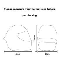 Cubierta De Peluche Para Casco De Motocicleta Dibujos Animados Protección Completa Para Salidas Al Aire Libre Divertidas Personales Regalo De Navidad - details 5