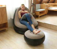 OTAUTAU Sofá Inflable Con Taburete Estuche Reclinable Portátil Para Camping Y Jardín Color Único Producto SF029 - details 20
