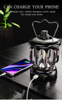 Lámpara De Camping Portátil Retro 6000mAh Modos De Iluminación Vintage Para Exteriores Y Jardín Luz De Tenda Para Senderismo Y Escalada - details 20
