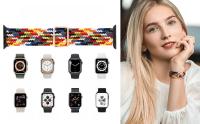Braided Solo Loop Para Apple Watch 11 10 42/46/44/40/45/49/41mm Correa De Nylon Elástica Compatible Con Series 9 8 Se Ultra2 3 Unisex - details 4