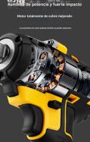 Llave de Impacto Inalámbrica Profesional - 500Nm de Torque, Batería Li-Ion1500AH - Ideal para Talleres Mecánicos y Reparación de Coches - details 3