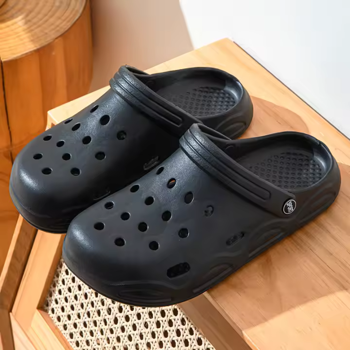 Sandalias De Verano Casuales EVA Para Mujer Antideslizantes Con Suela Gruesa Zapatos De Interior Exterior Para Playa Jardín Pareja - 1
