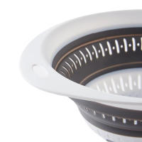Cesta De Almacenamiento De Cocina Colapsable En Silicona Multiusos Drenador De Frutas Y Verduras Plegable Organizador De Cocina Ecológico - details 9
