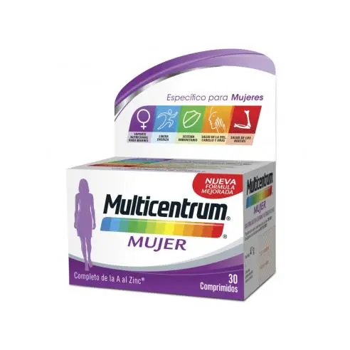 MULTICENTRUM MUJER 30 COMPRIMIDOS - 1