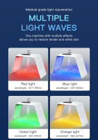 Máscara LED Plegable Con 7 Colores PDT Frío Nano Agua Suplementaria Máquina De Belleza Facial Para Salón Y Uso Doméstico - details 6