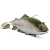 Artificial Wobblers Bait De Gran Tamaño 20/30cm Para Pesca En El Mar Lure Suave Simula Swimbait Crank Bait Para Pesca En Agua Profunda Pike Pesca Tackle - details 6
