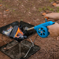 Viento De Barbacoa Portátil Con Manivela Manual Accesorios Para Picnic Y Camping Herramientas Al Aire Libre VKTECH Origin Mainland China - details 3
