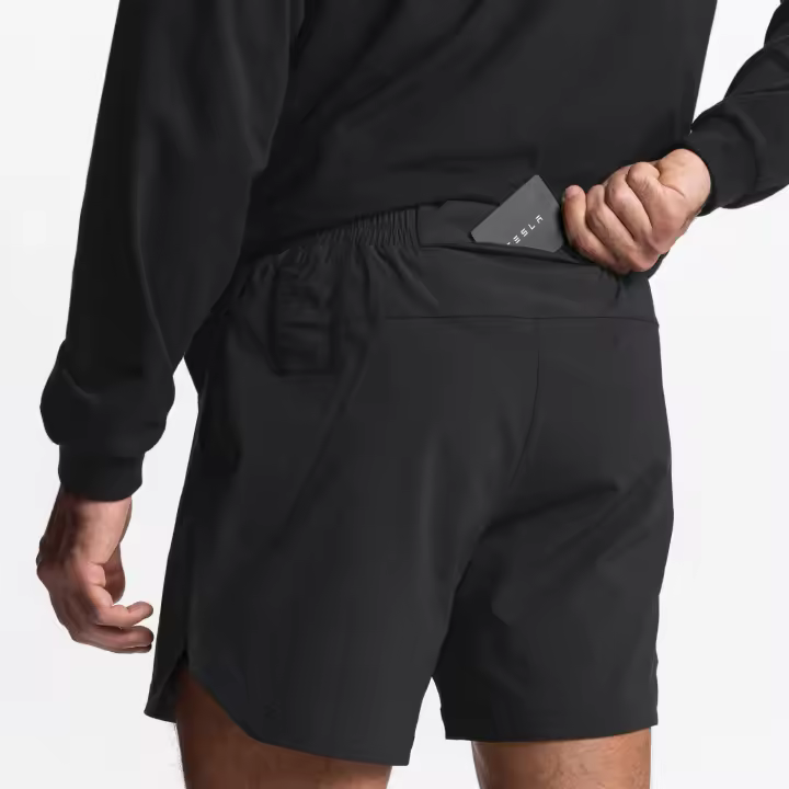 Shorts De Correr Para Hombre Secado Rápido Deporte Fitness Entrenamiento En Gimnasio Shorts De Verano Talla Verdadera Material Poliéster - 1