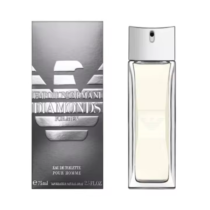Emporio Armani Diamonds For Men Eau de Toilette 75 Ml. - Fragancia cítrica/amaderada para hombre. - 1