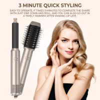 Set de Cabello, peine de Aire Caliente de succión automática, secador de pelo multimtifción, rizador de pelo en uno, plancha de pelo (Plisado) - details 7