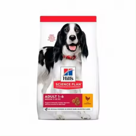 HILL'S SCIENCE PLAN PERRO ADULTO RAZAS MEDIANAS CON POLLO 2,5kg - 1