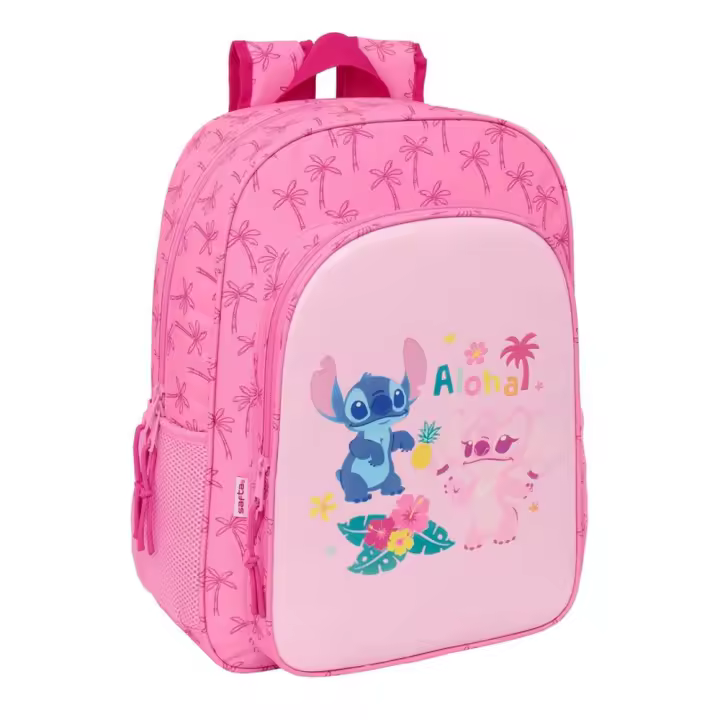 Mochila Adapt.Carro Stitch "Chill" 33x42x14 Cm (Safta 612515180) - 1