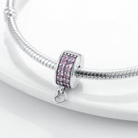 LAZA 1PC Colgante De Cruz Perfume Plata Esmaltada Para Hacer Pulseras Joyería Para Mujer Bola De Zirconia Metálica Peso 3g - details 12