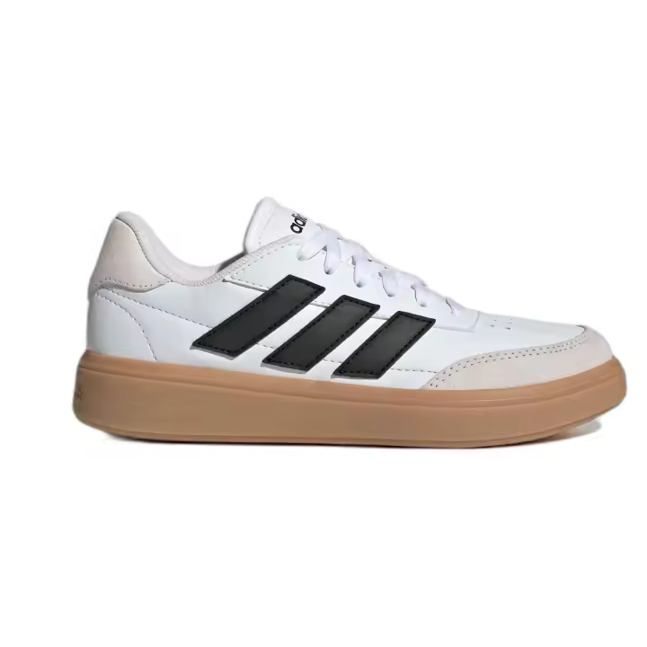 Zapatillas Adidas Courtblock para niños unisex en color blanco - 1
