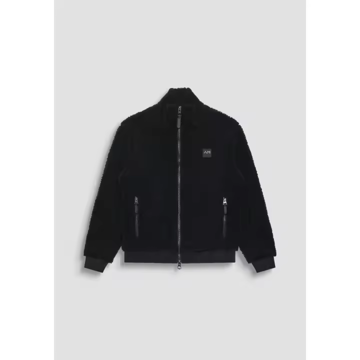 Sudadera sin capucha Antony Morato MMFL01036-FA210084 9000 negro - 1