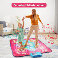Tapete Educativo De Música Grande 90x90cm Para Niños Con Teclado De Luces Y 3 Modos De Juego Tapete De Baile Electrónico Infantil - details 3