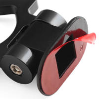 Adornos De Gancho De Remolque Para Coche Simulación De Anillo De Carreras Decoración De Estilo De Automóvil Anterior Y Posterior JDM RACING ABS Plástico Rojo Azul Morado Oro Negro Y Plateado - details 3