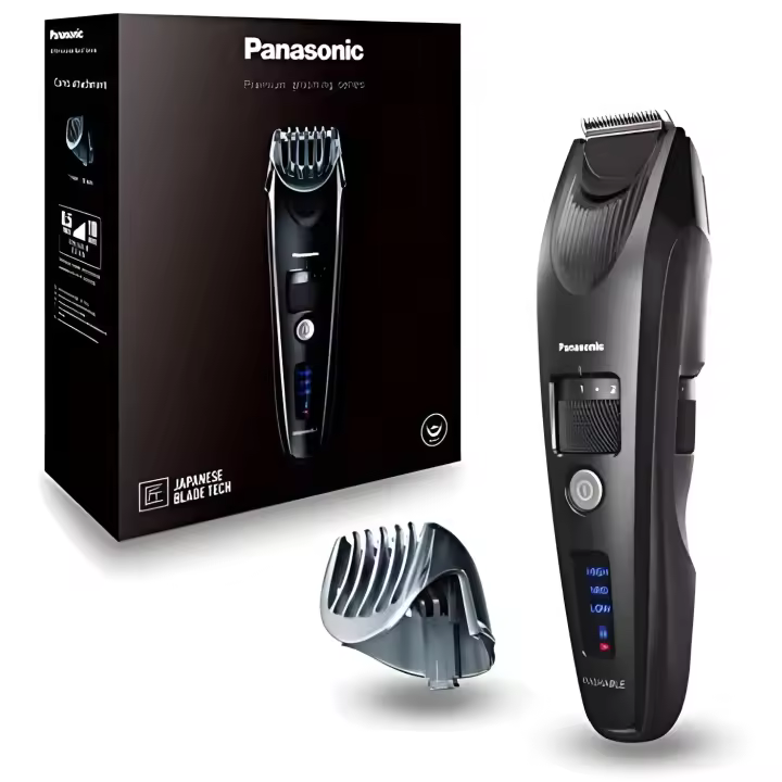 Panasonic Recortador de Barba Premium ER-SB40 con 19 Ajustes de Longitud - 1
