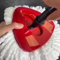 Discos De Base Para Mopa Reemplazo De Cabeza De Mopa Plástico Triangular Accesorio Para Cedar Compatible Con Vileda Y O-cedar Rotación De 360° - details 5