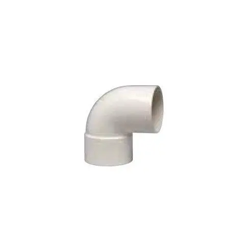 Codo Bajante Canalón Ø80 de 87º Blanco   Crearplast CRCBCB8087 - 1