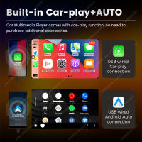 Navifly Universal 2DIN Reproductor MP5 Para Coche Con Pantalla Táctil HD FM Radio Soporte Carplay BT Cámara Rearmada USB TF Card - details 3