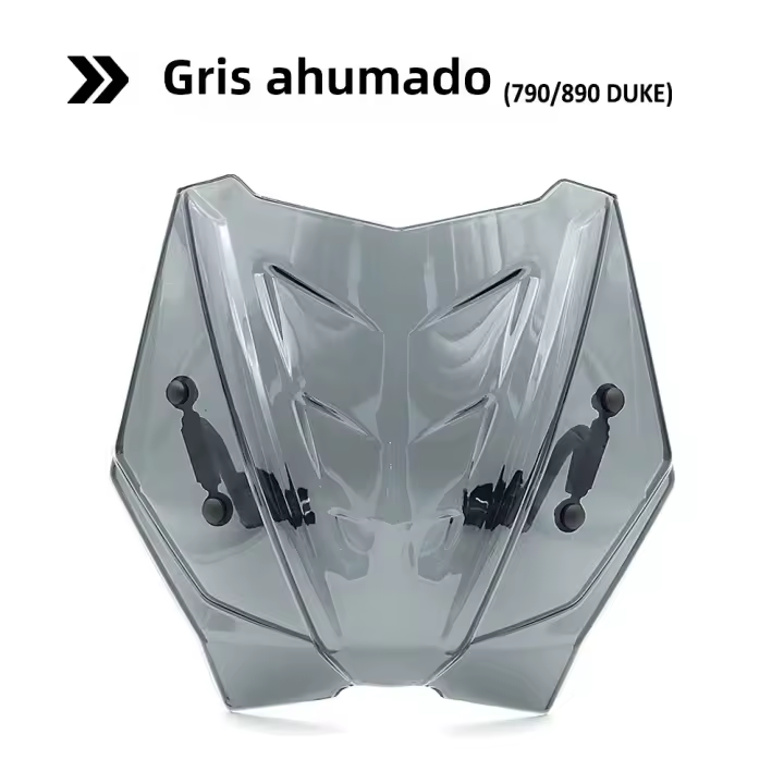 Parabrisas De Motocicleta Para KTM 790 Duke 890 Duke 2018-2022 Deflector De Viento Frontal De Alta Calidad PC + Metal - 1